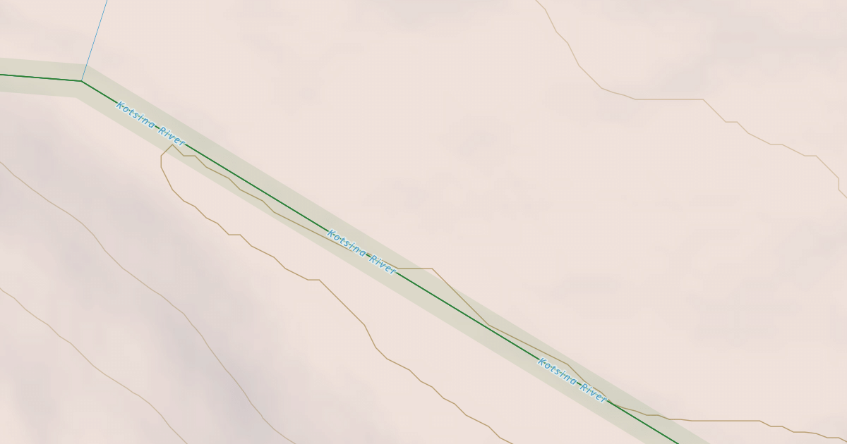 Map preview of Kotsina River Trail
