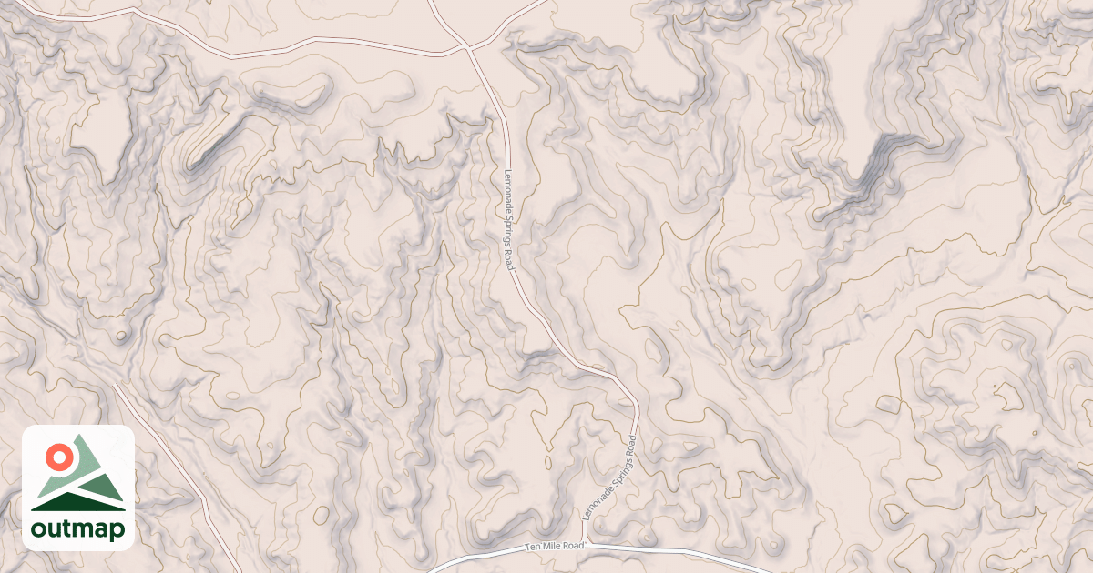 Map of LEMONADE ROAD
