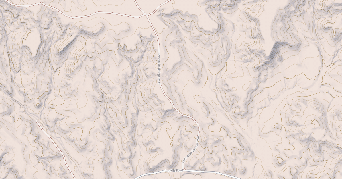 Map preview of LEMONADE ROAD