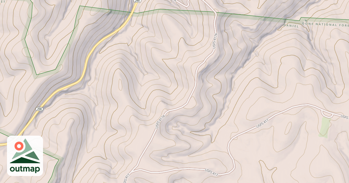 Map of CURT ANGEL SPUR