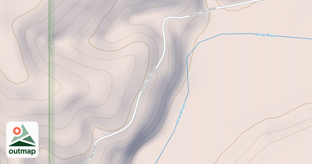 Map of BLM National GTLF Public Motorized Roads 7ca8ecf4-0c55-404a-b0c1-f9bb398c95ae