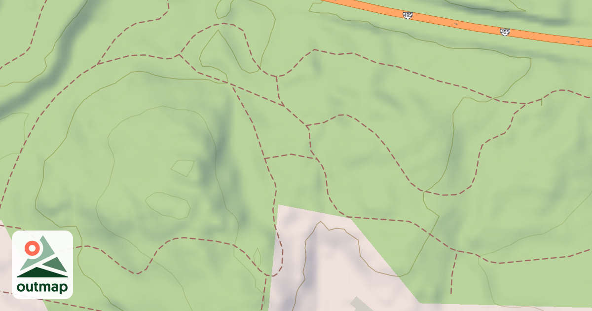 Map of USGS National Digital Trails 498b6444-8747-42bf-b1f8-56d9d74763b6