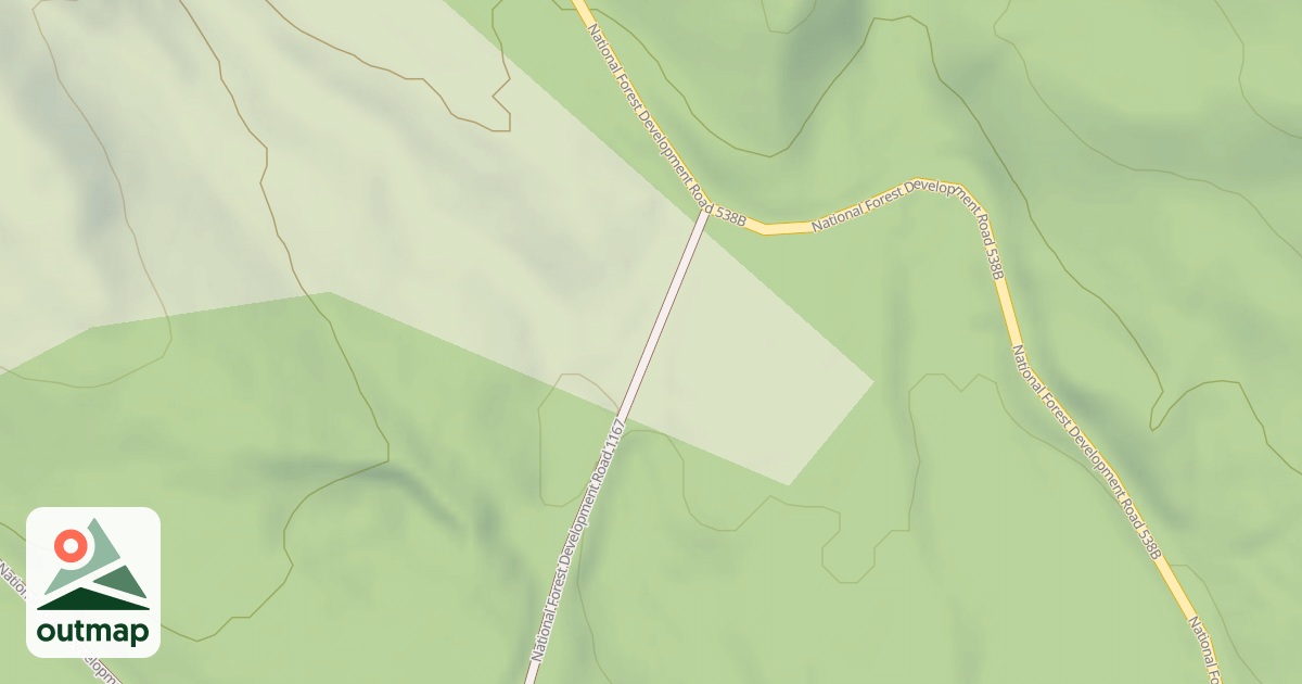 Map of HAND CREEK