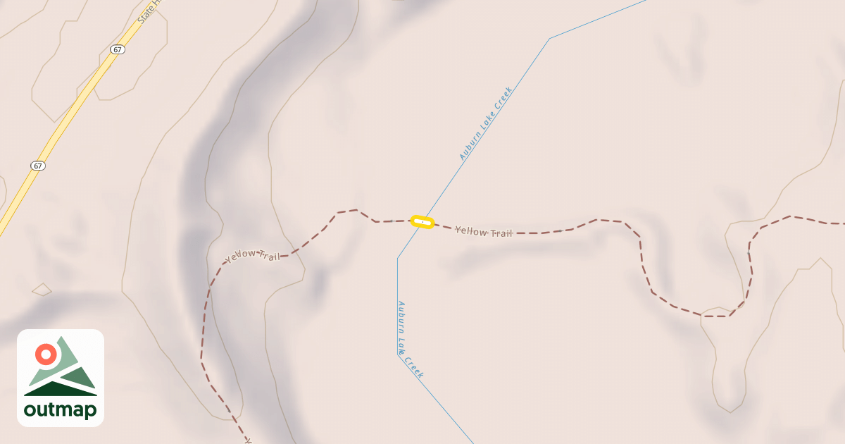 Map of Yellow Trail