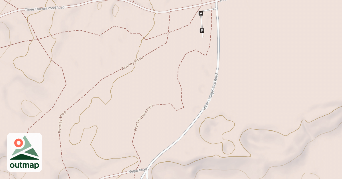 Map of Frost Pocket Path