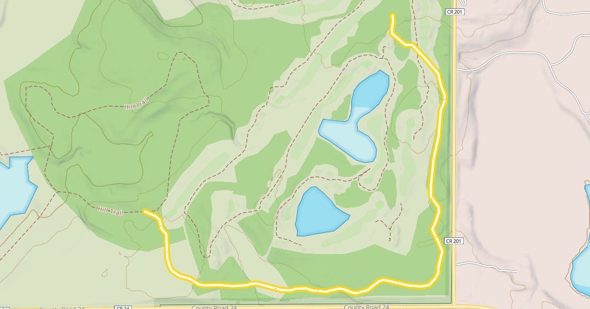 Map preview of Prairie Trail