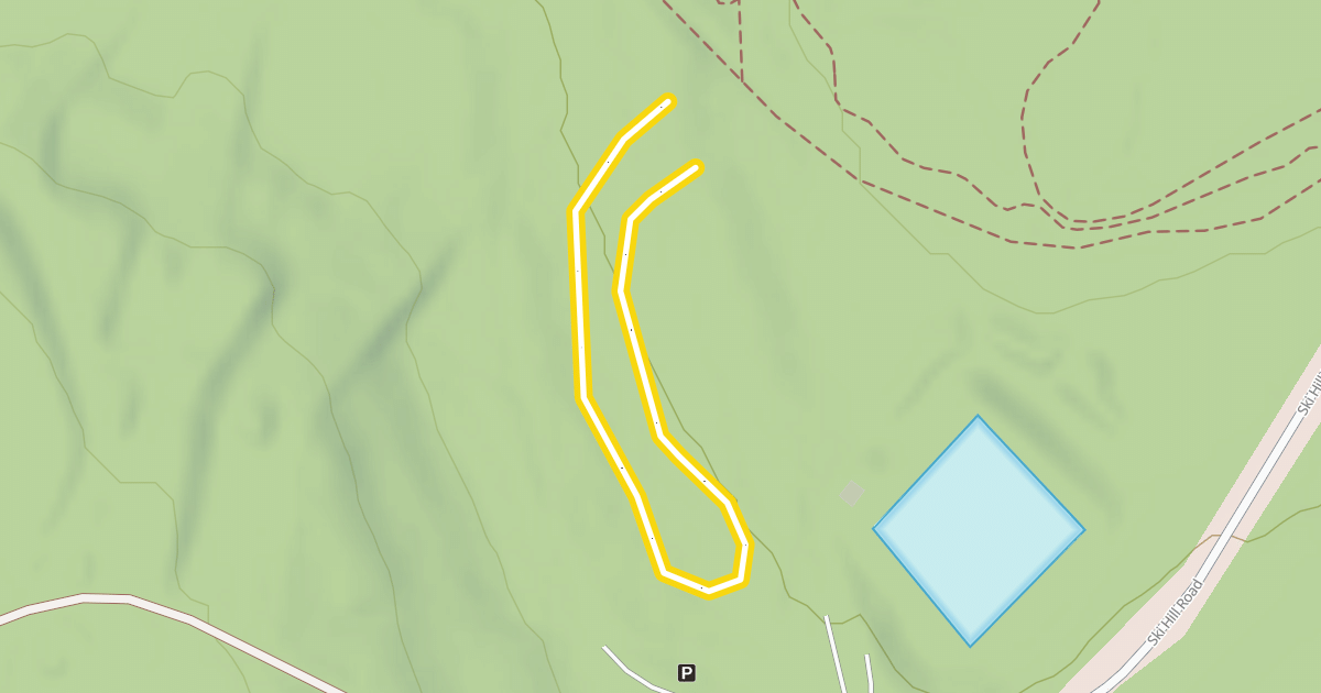 Map preview of Telford Loop
