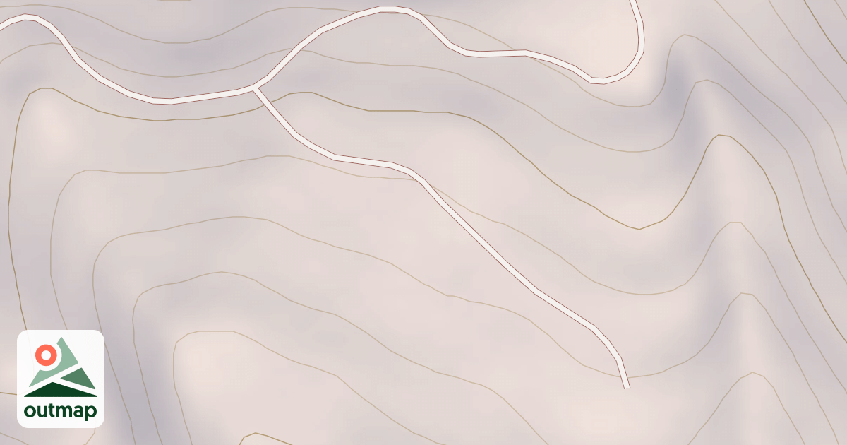 Map of PEAVINE T.S. - TRAIL II TS'S