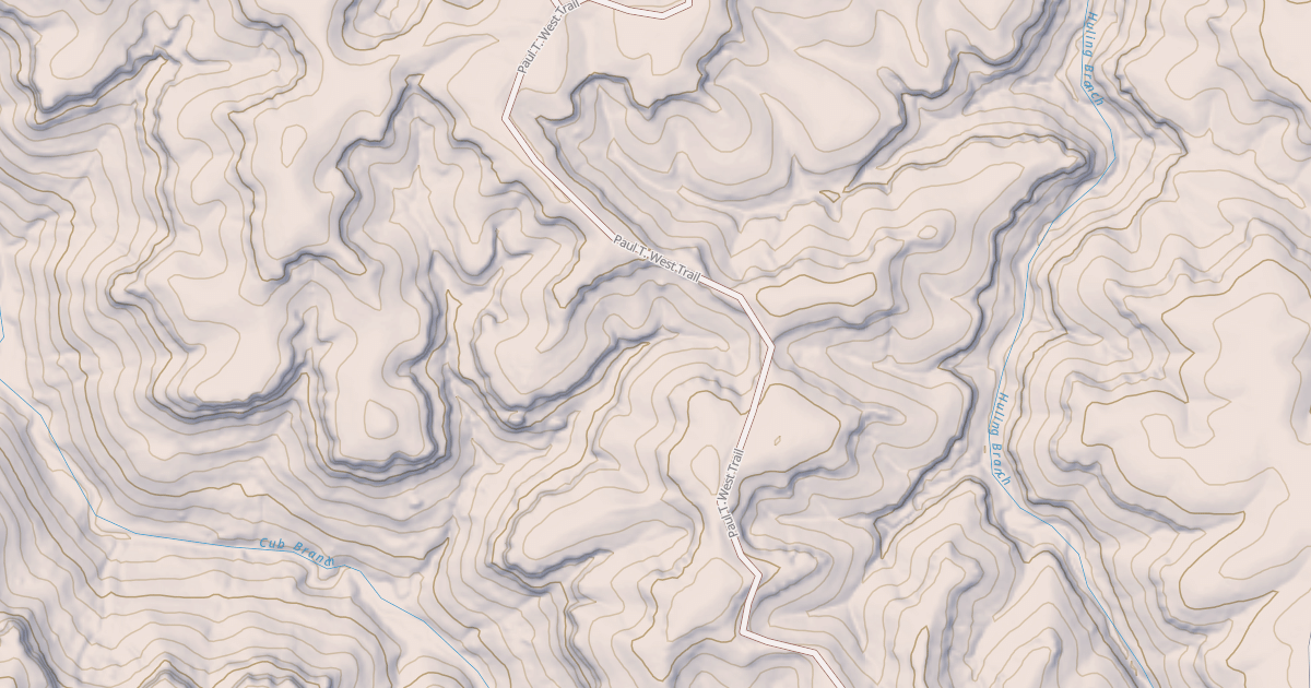 Map preview of Station Camp To Bear Creek Connector (Segment E)
