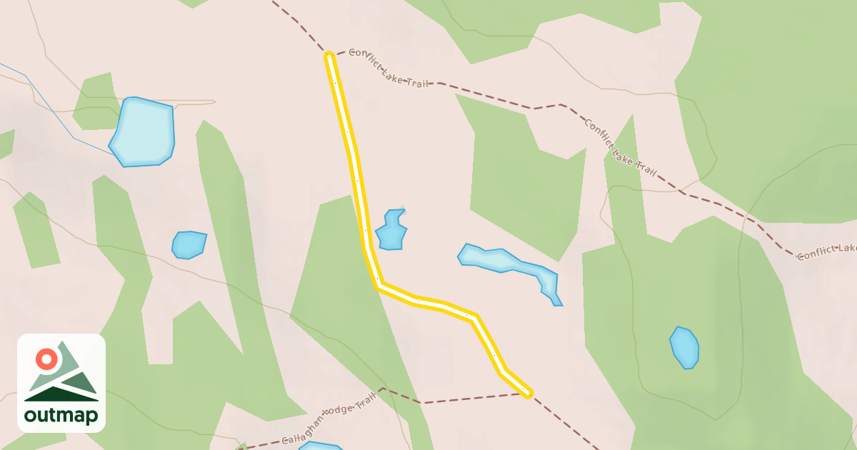 Map of Meadows Loop