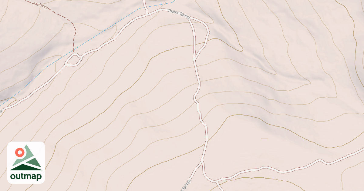 Map of Thorne Spring