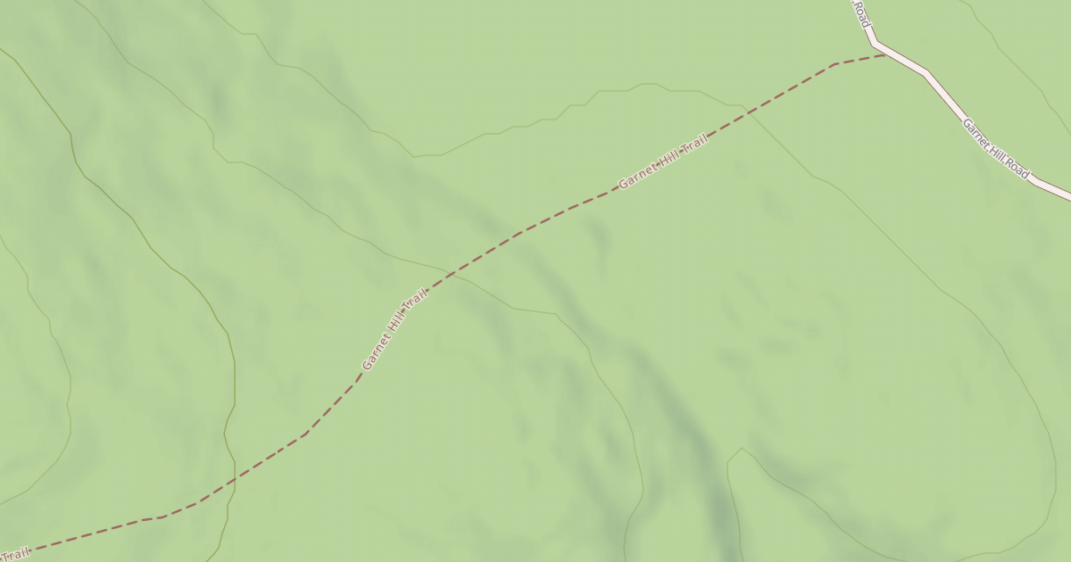 Map preview of Garnett Hill Trail