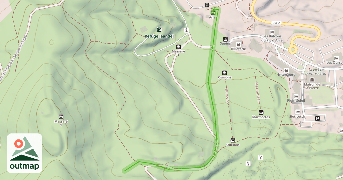 Map of Coccinelles