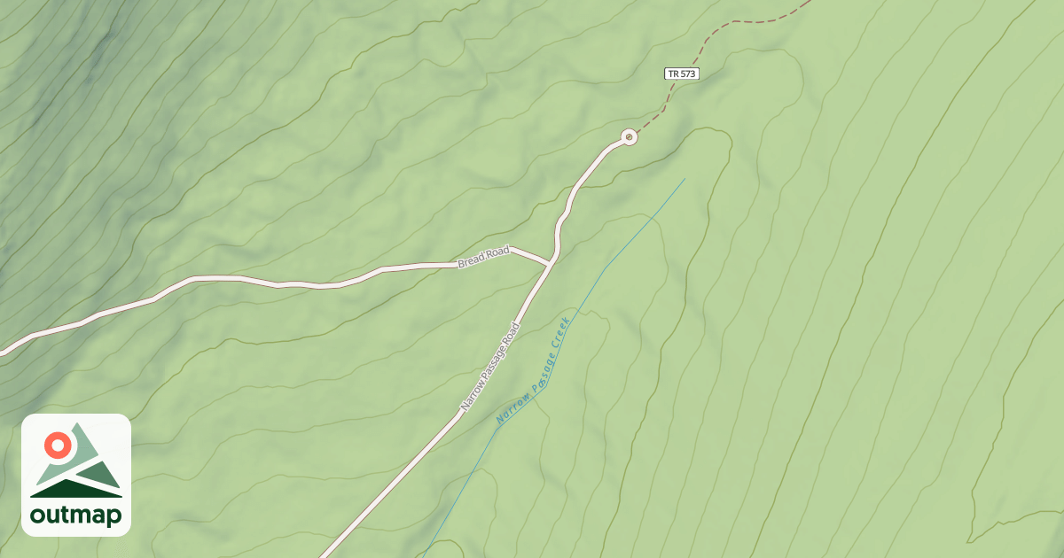 Map of NARROW PASSAGE