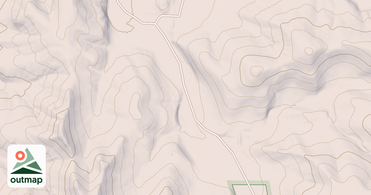 Map of HIGH PLAINS ROAD