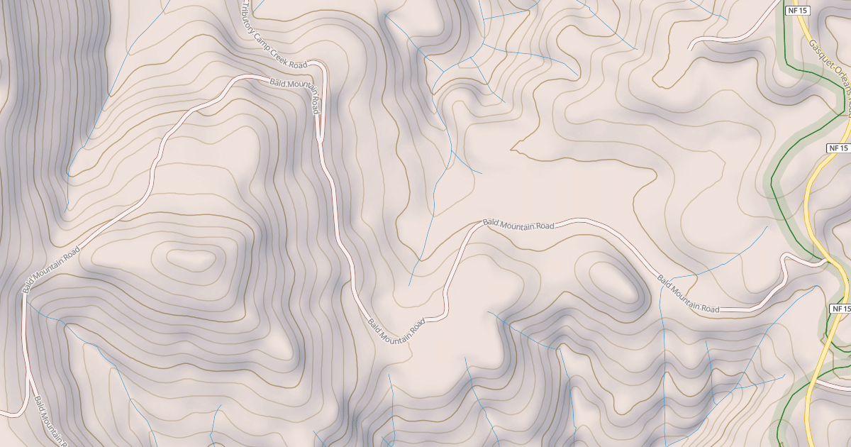 Map preview of BALD MOUNTAIN