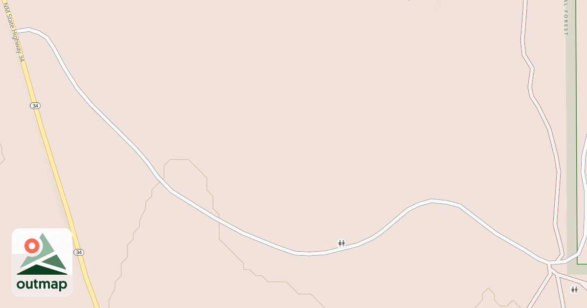 Map of USFS National Forest System Roads {3A03012B-46C9-4A6C-944D-B1230D0FFD1F}
