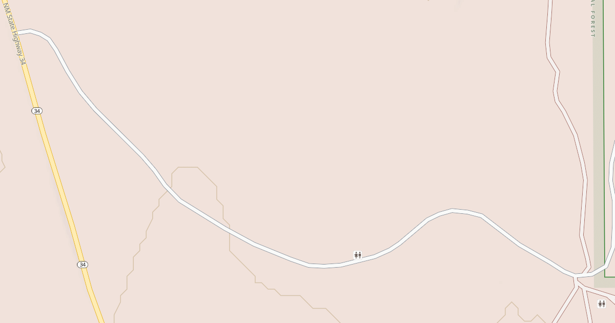 Map preview of USFS National Forest System Roads {3A03012B-46C9-4A6C-944D-B1230D0FFD1F}