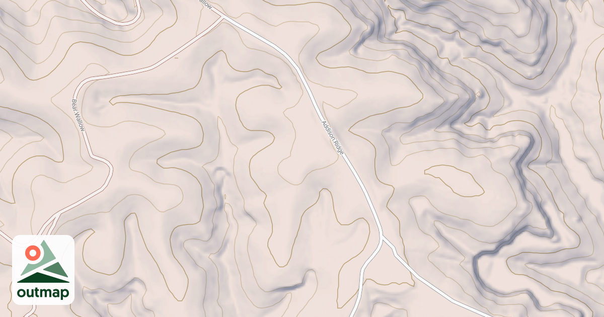 Map of ADDISON RIDGE