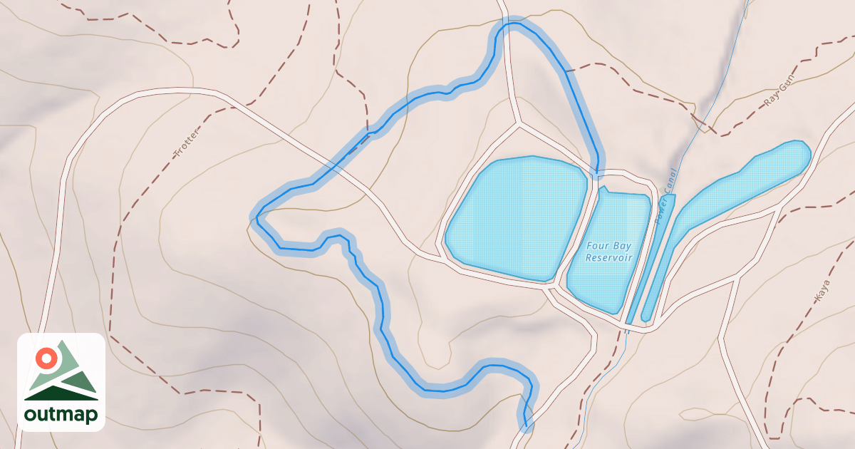 Map of Overlook Trail