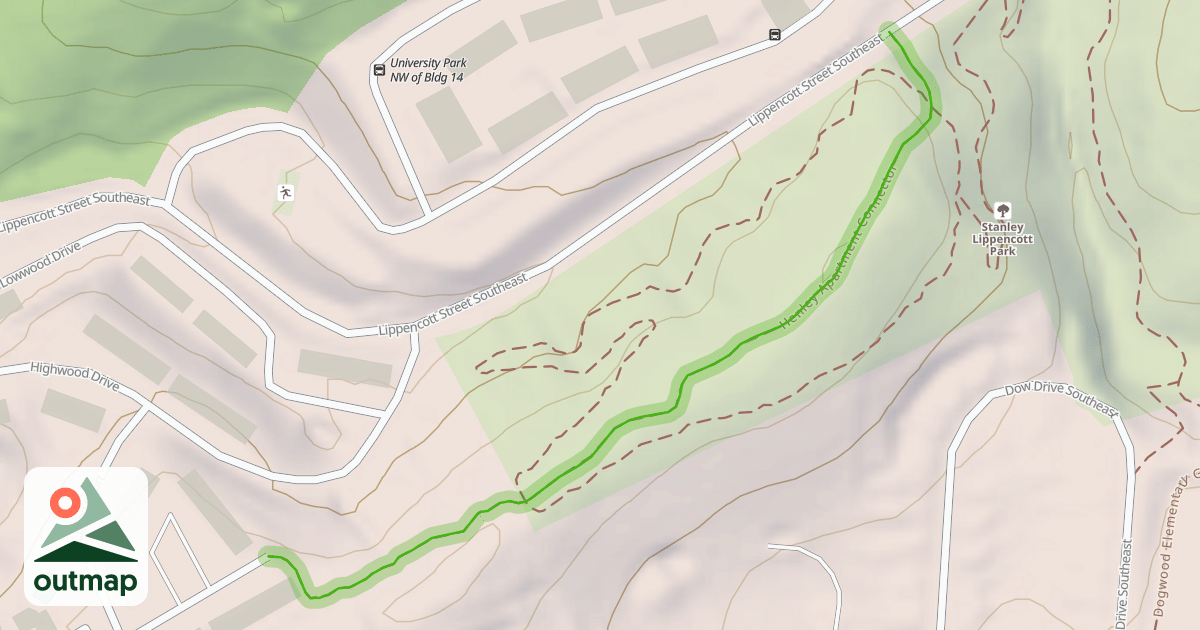 Map of Henley Apartment Connector