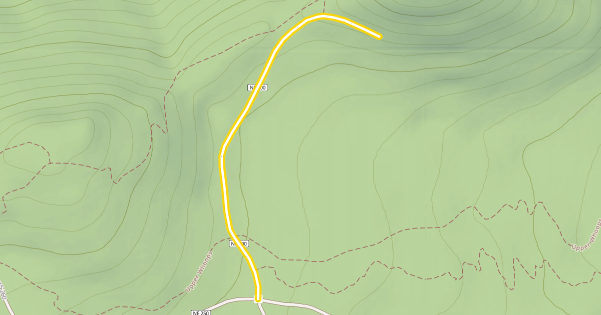 Map preview of Forest Road 4615-300