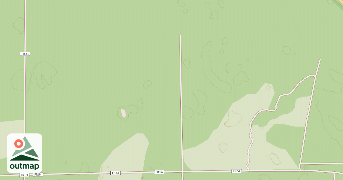 Map of USFS Motor Vehicle Use Map Roads {3918DEC7-84EF-4FE8-83A9-48EDB0E682DB}