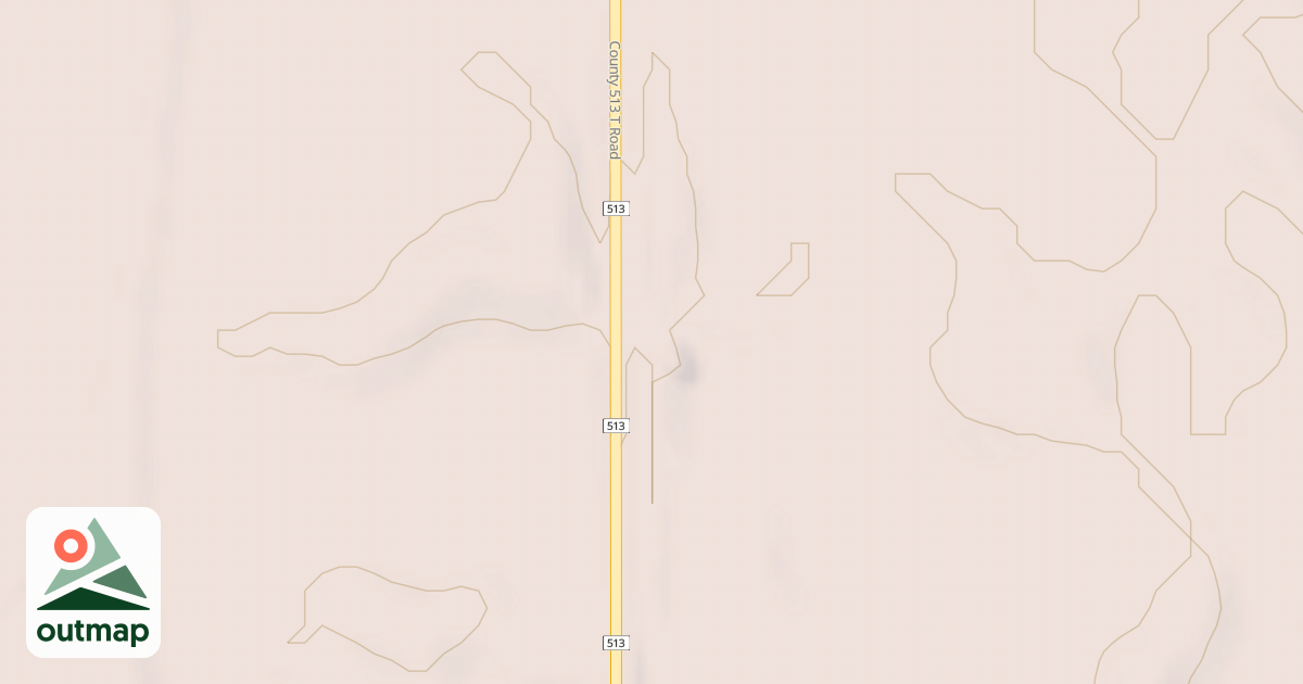 Map of BURN SPUR AA