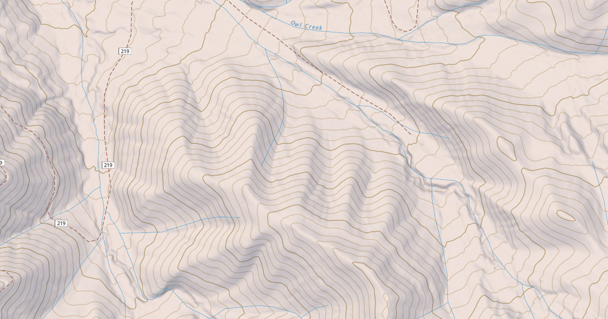 Map preview of USFS Motor Vehicle Use Map Trails 3819