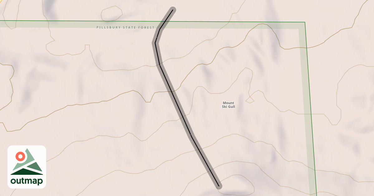 Map of Paul Bunyan