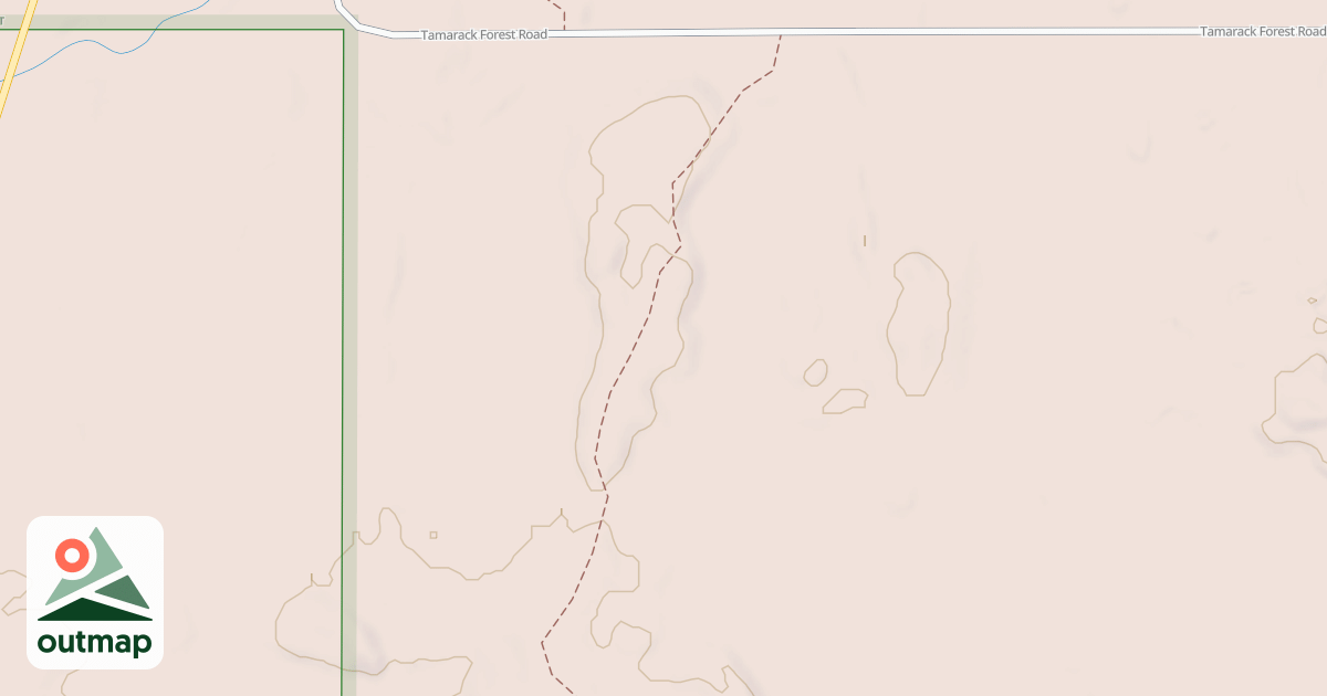 Map of Matthew Lourey State Trail
