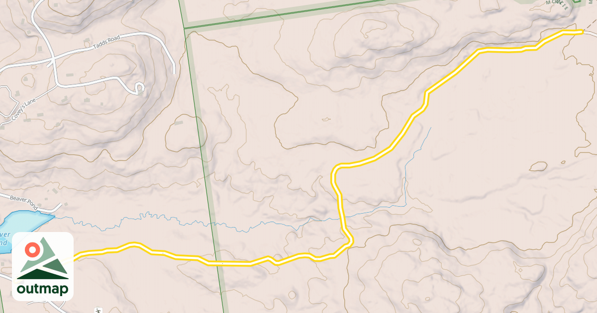 Map of Jackrabbit Trail