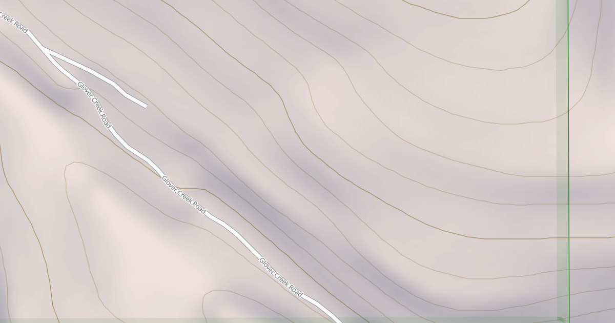 Map preview of Glover Slope Ohv