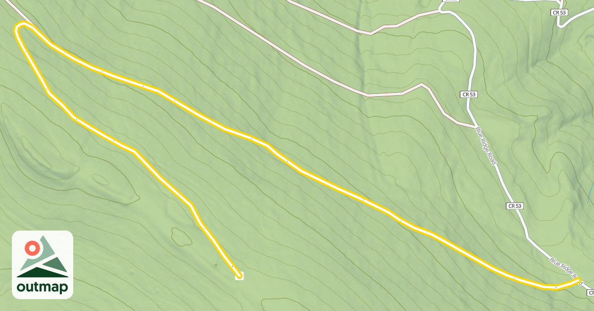 Map of Blue Ridge Summit
