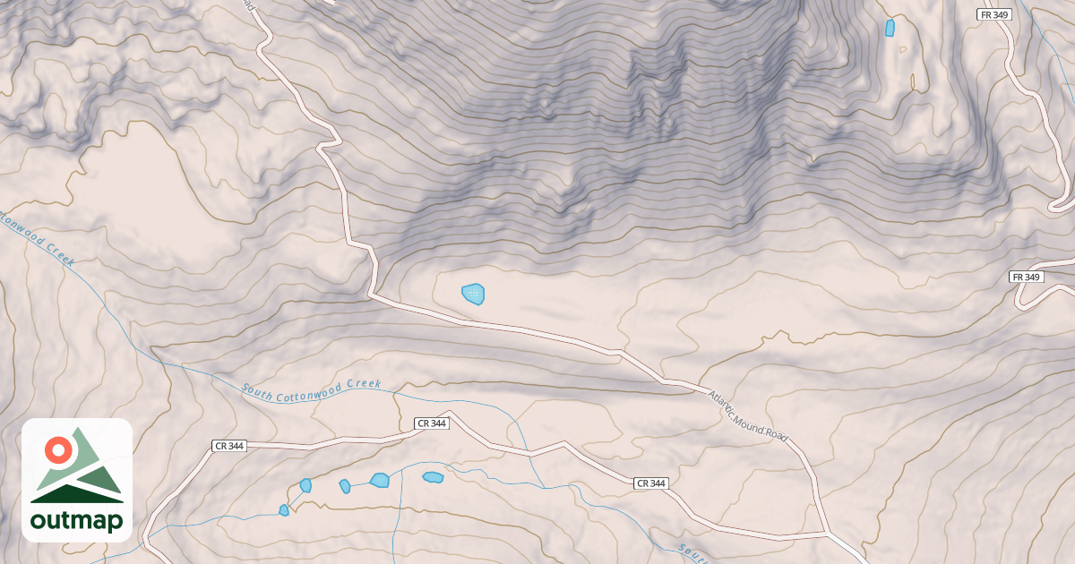 Map of ATLANTIC MOUND