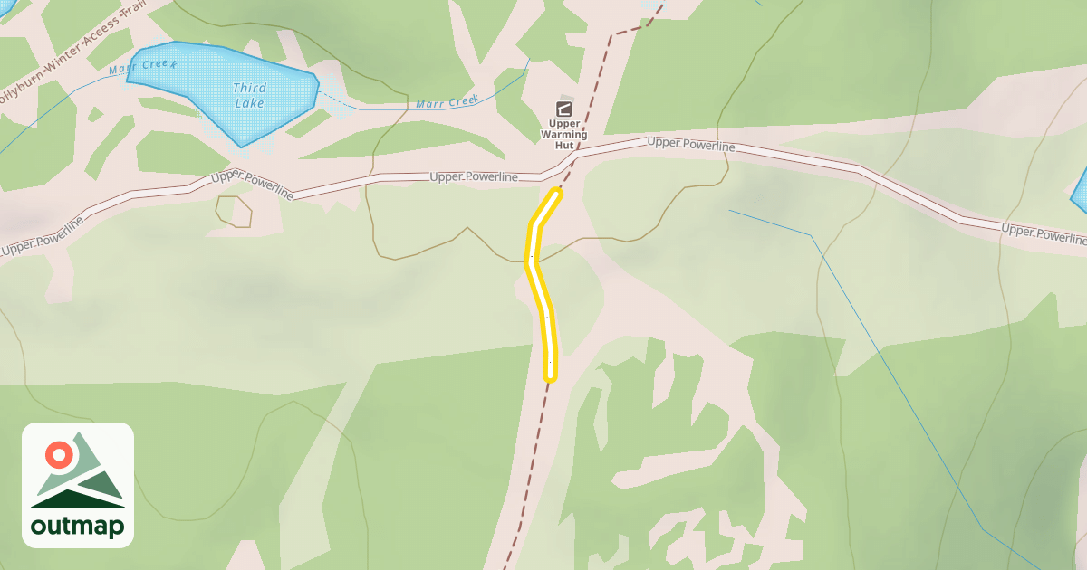 Map of Baden Powell Trail