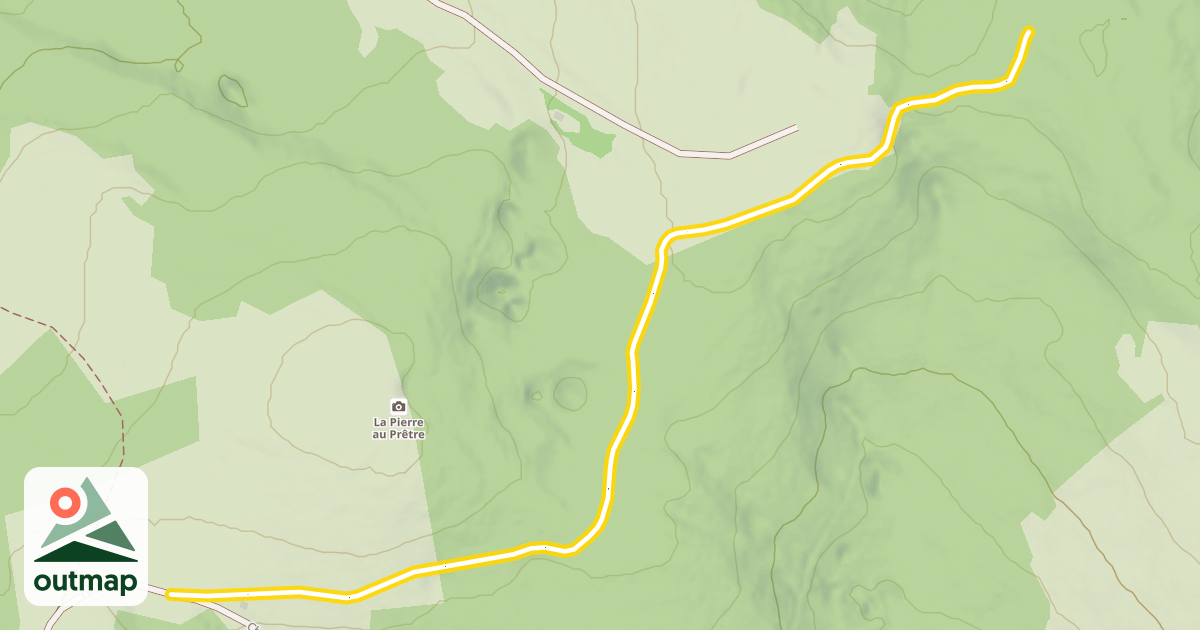 Map of Les Prises