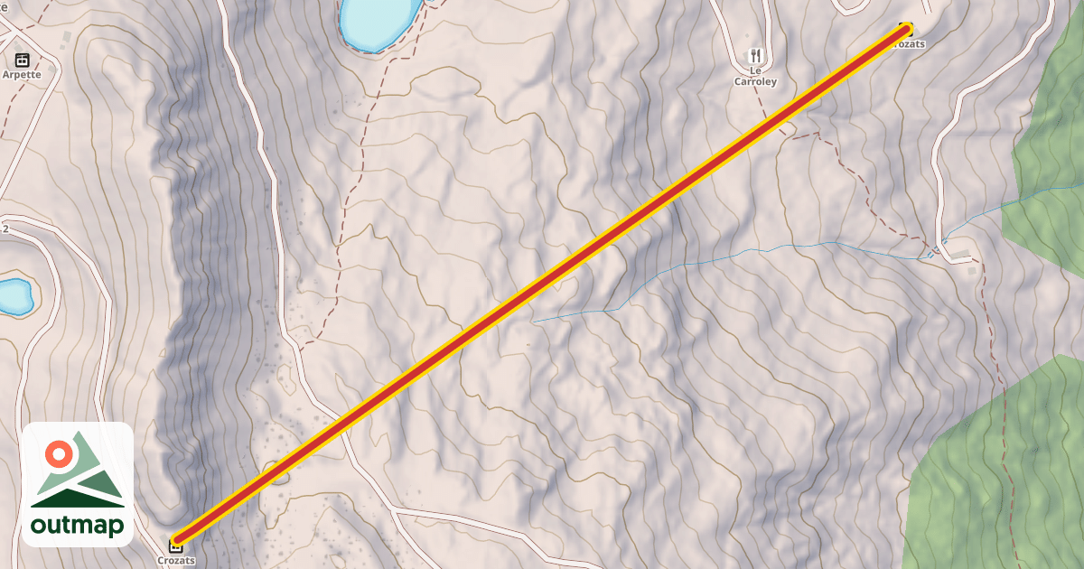 Map of Crozats