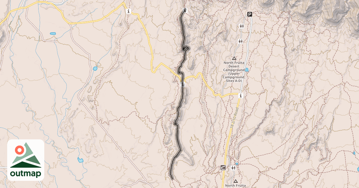 Map of Zippity Doo Da Trail