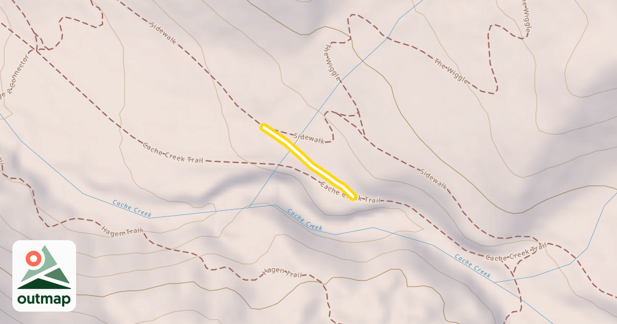 Map of Sidewalk Connector