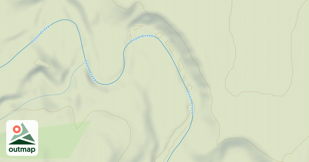 Map of Shady Oaks Native Prairie Adventure Trails
