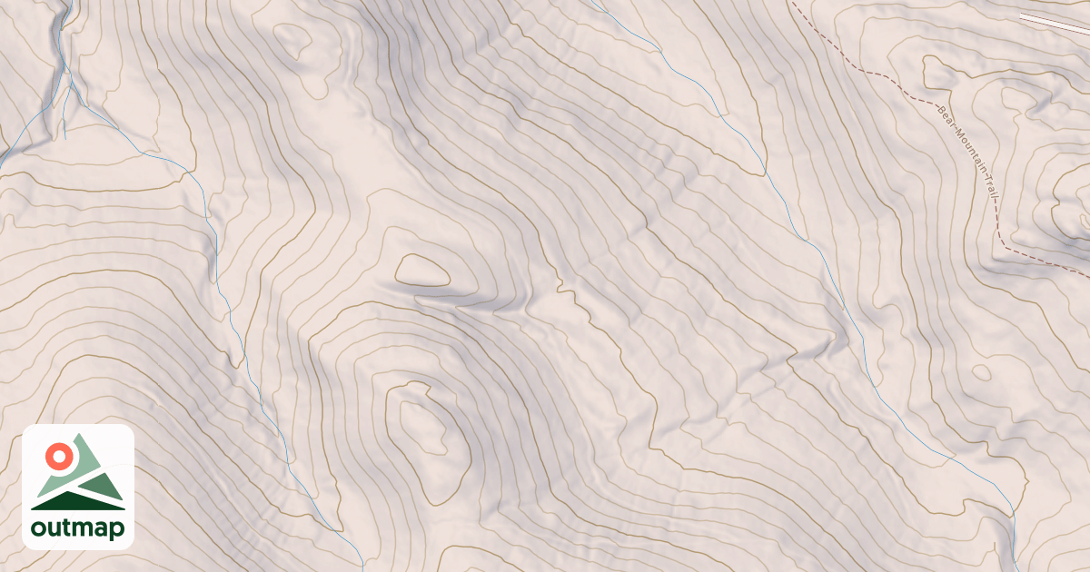 Map of LITTLE LK T.S. FY 90