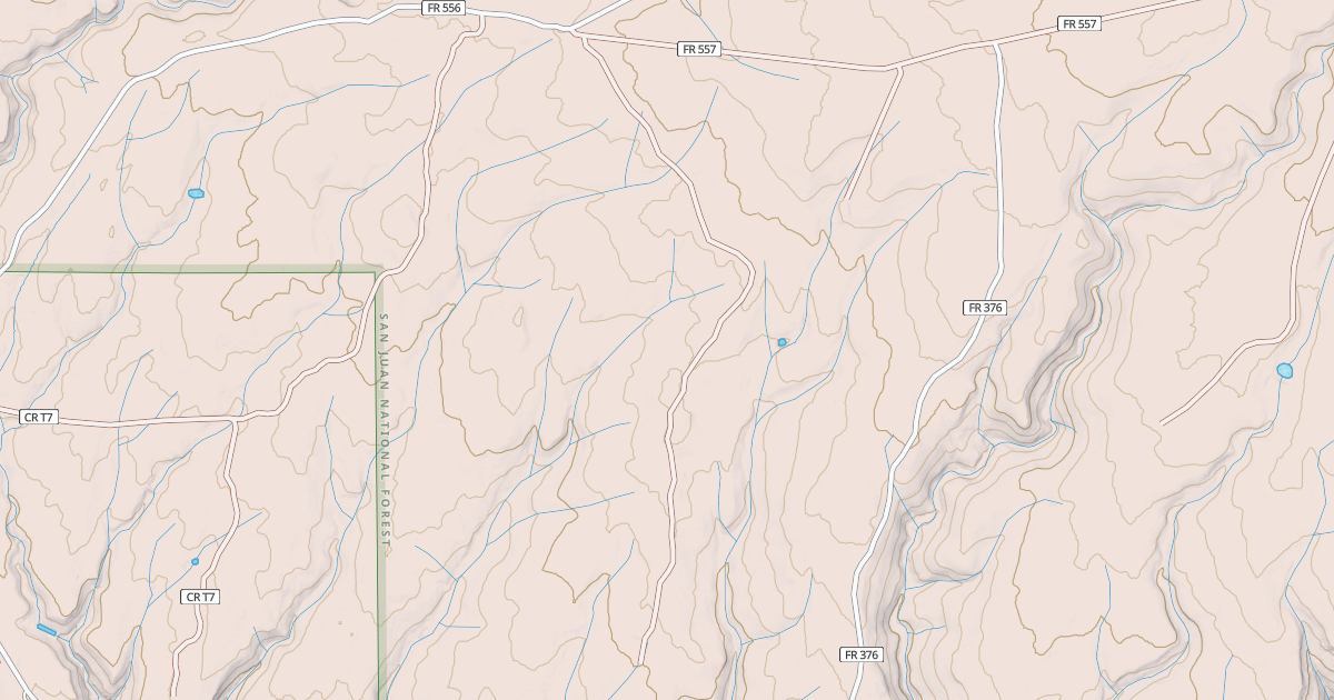 Map preview of IRON SPRINGS RSVR