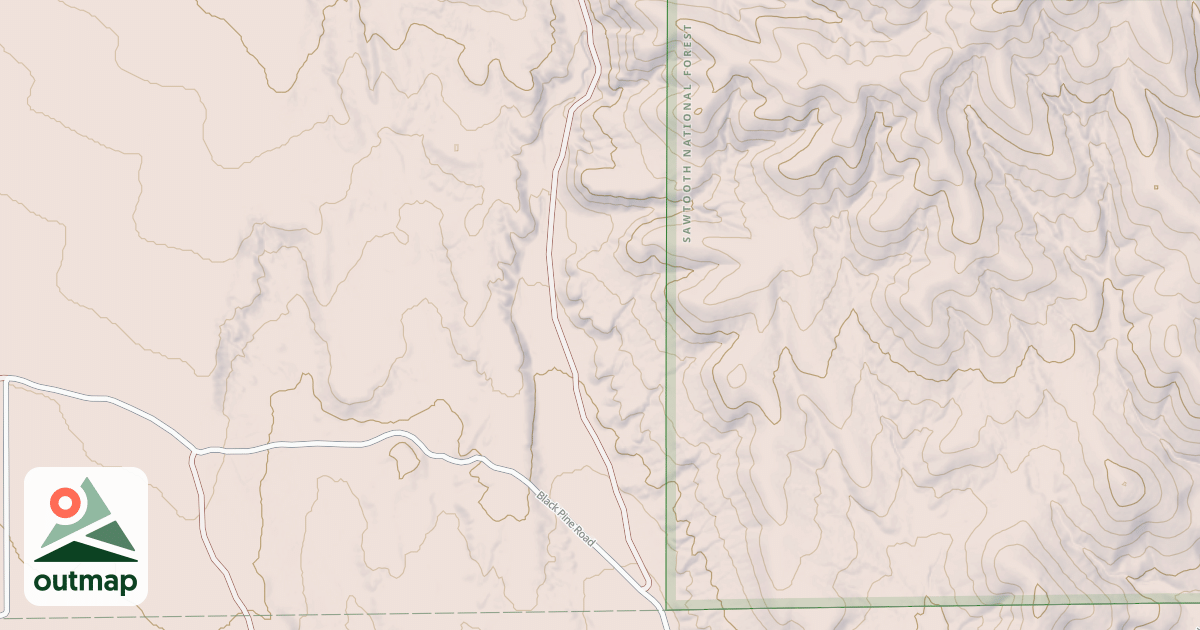 Map of GREEN CANYON