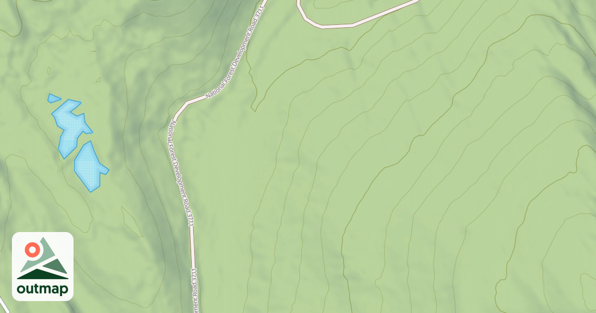 Map of BLESSED SLOPE A