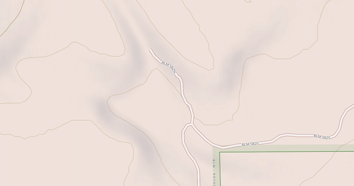 Map preview of BLM National GTLF Public Motorized Roads fe6e667a-5f14-4c89-9353-aaf4f76e9c7e