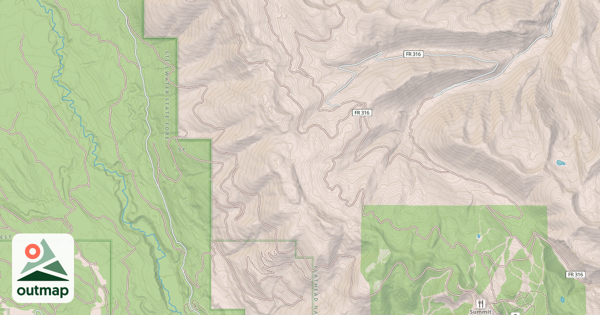Map of WHITEFISH MOUNTAIN RADIO