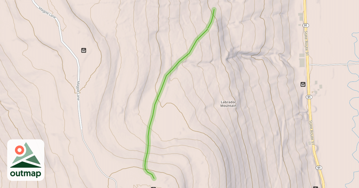 Map of Char Run