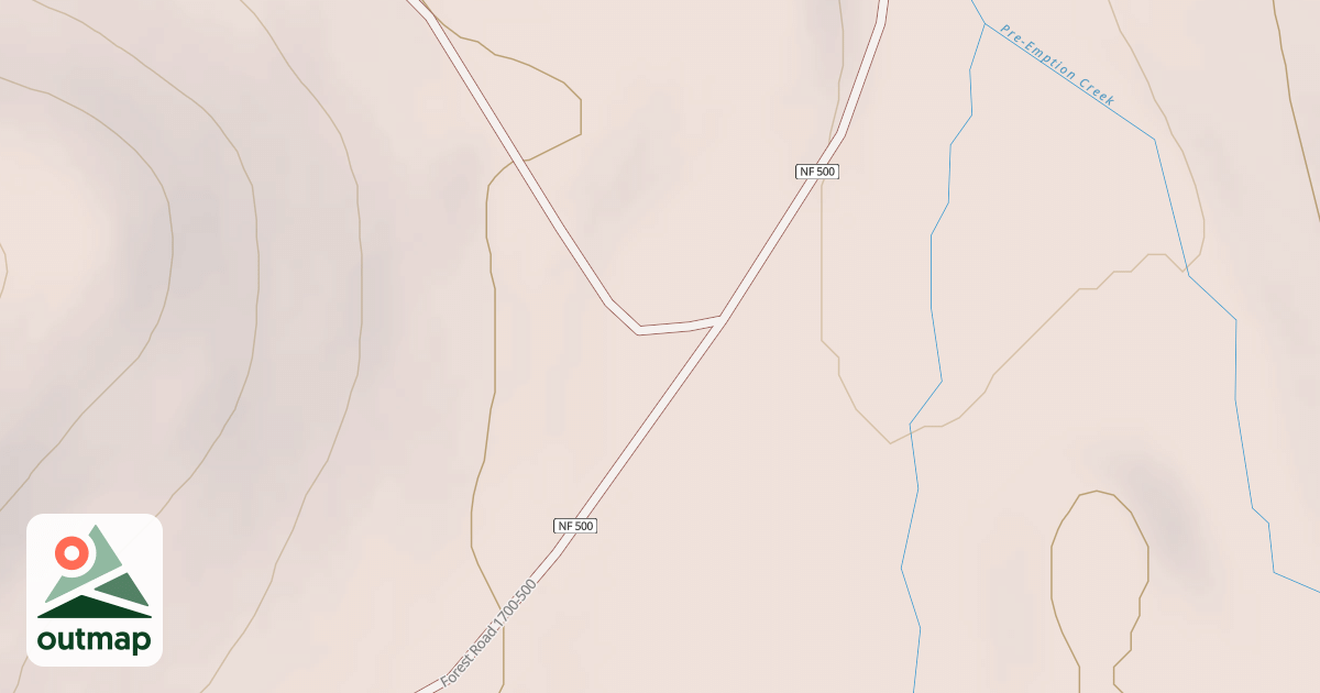 Map of USFS Motor Vehicle Use Map Roads {3936505D-786D-4891-AF21-3A3FB9E390FA}