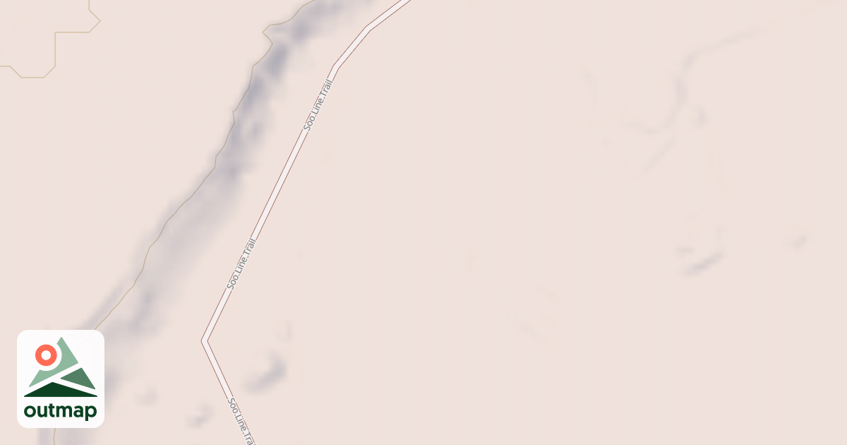 Map of Soo Pits Trails